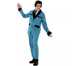 Déguisement Rockabilly bleu pour homme