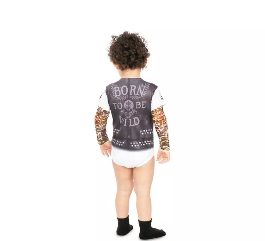 Disfraz de Rockero para bebé