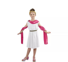 Déguisement de Romain Blanche et Rose pour fille