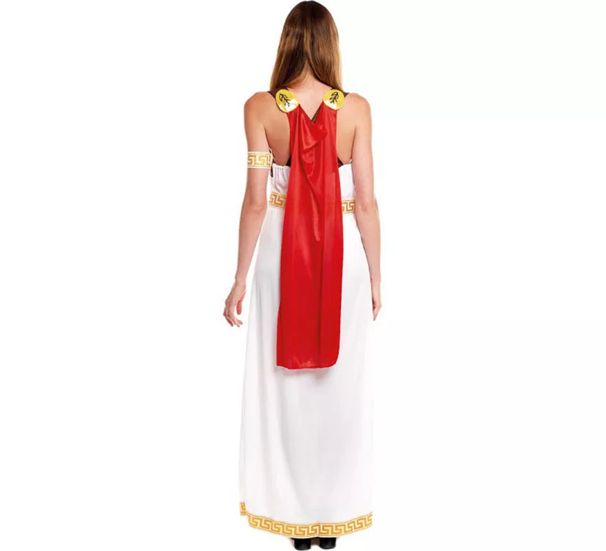 Translation missing: fr.Disfraz de Romana Imperial Blanco para mujer