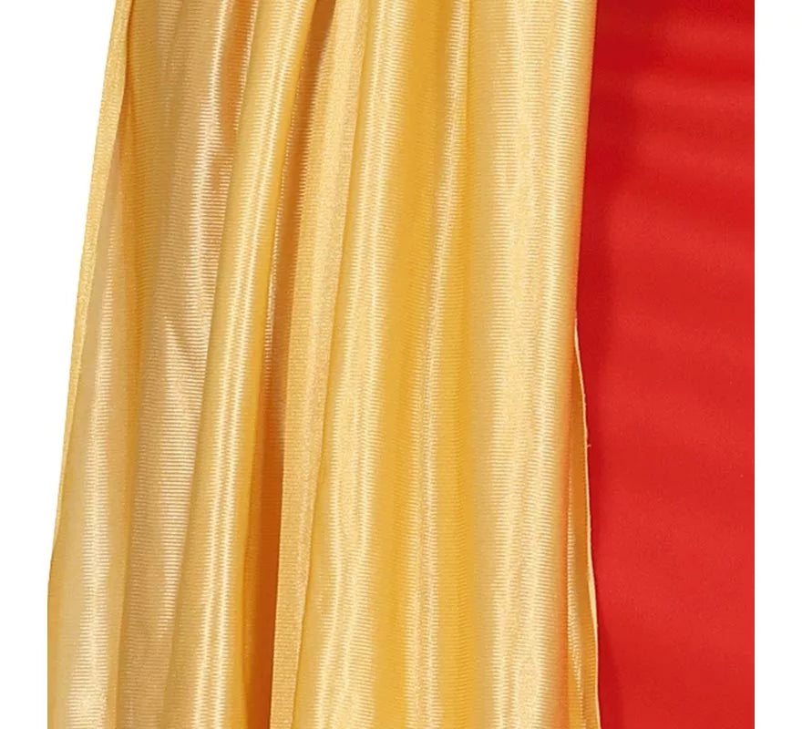 Translation missing: fr.Disfraz de Romana roja y dorado para mujer