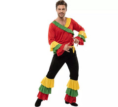 Déguisement de Danseur de Rumba Rouge pour homme