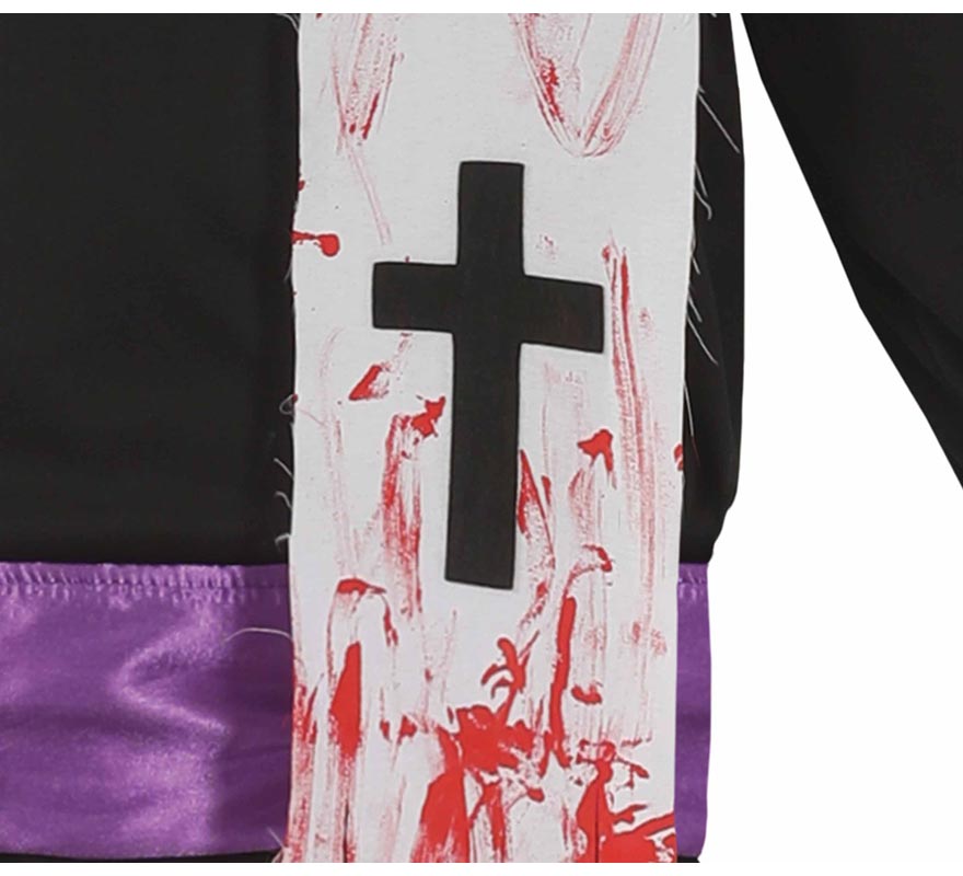 Translation missing: fr.Disfraz de Sacerdote Zombie para hombre
