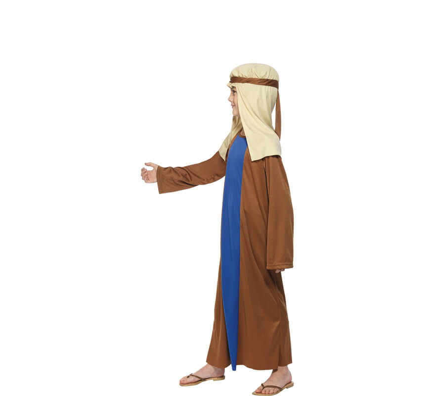 Translation missing: fr.Disfraz de San José Marrón para niño