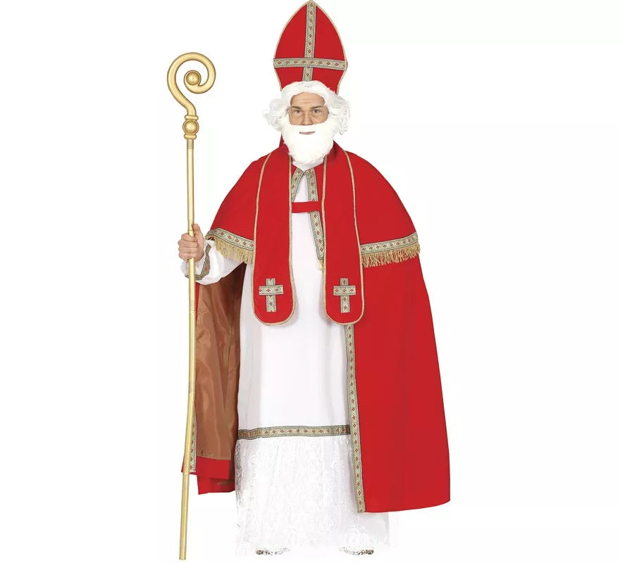Translation missing: fr.Disfraz de San Nicolás con Capa para Hombre