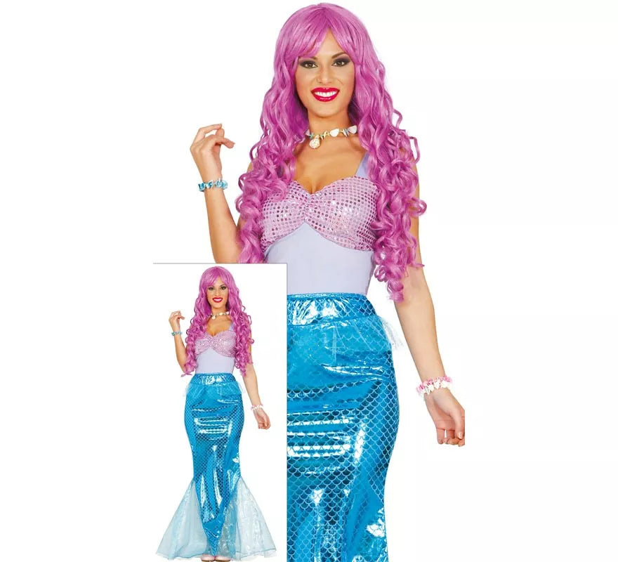 Translation missing: es.Disfraz de Sirena Glamour para mujer