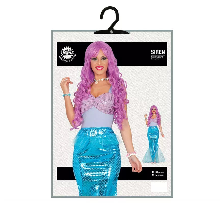 Translation missing: es.Disfraz de Sirena Glamour para mujer