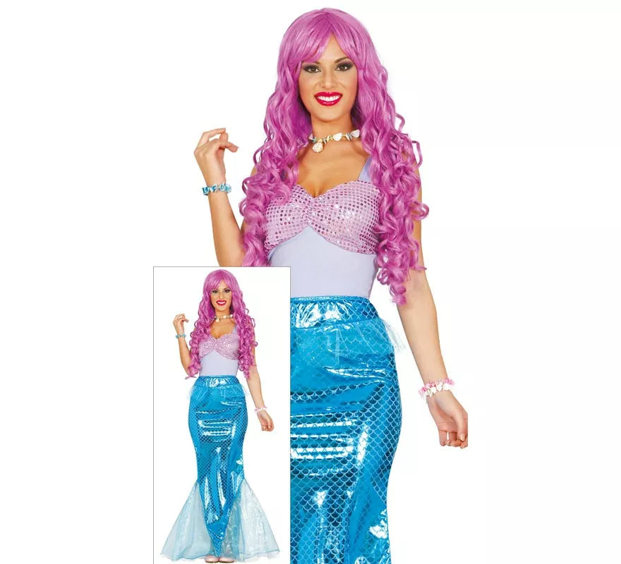 Translation missing: es.Disfraz de Sirena Glamour para mujer