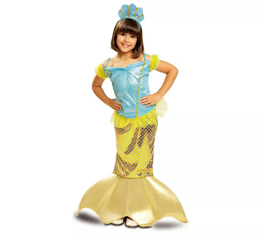 Disfraz de Sirena para niña