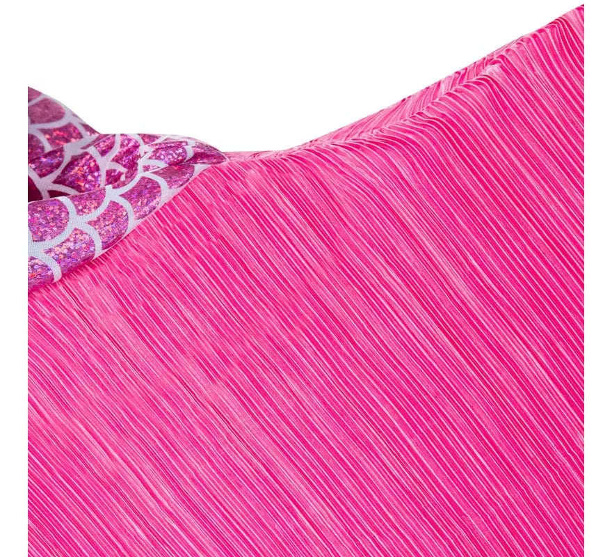 Disfraz de Sirena rosa con cola para mujer