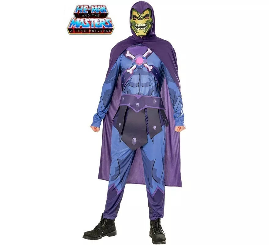 Translation missing: fr.Disfraz de Skeletor de He-Man deluxe con máscara para hombre