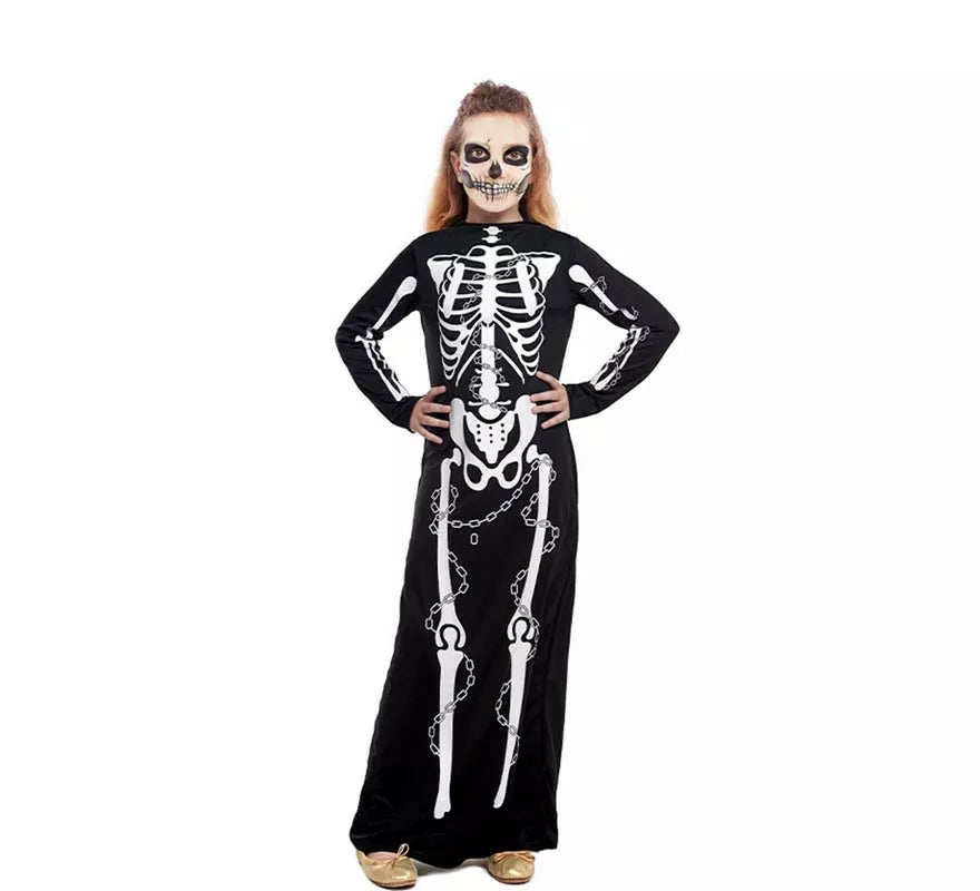 Translation missing: fr.Disfraz de Skull Lady para niña