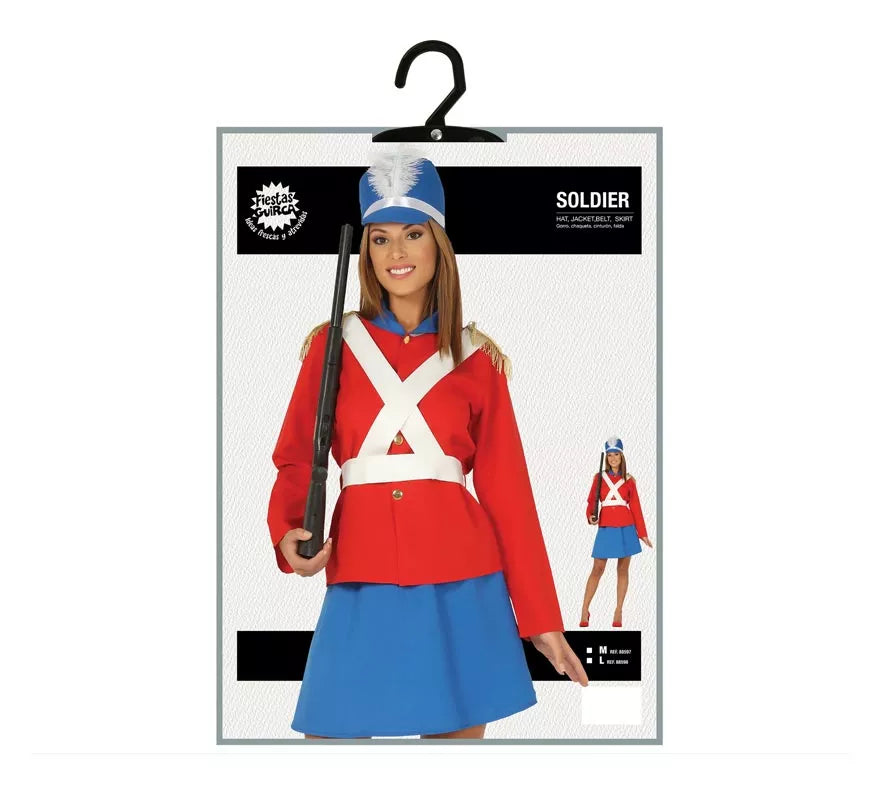 Translation missing: es.Disfraz de Soldadita de Plomo para mujer