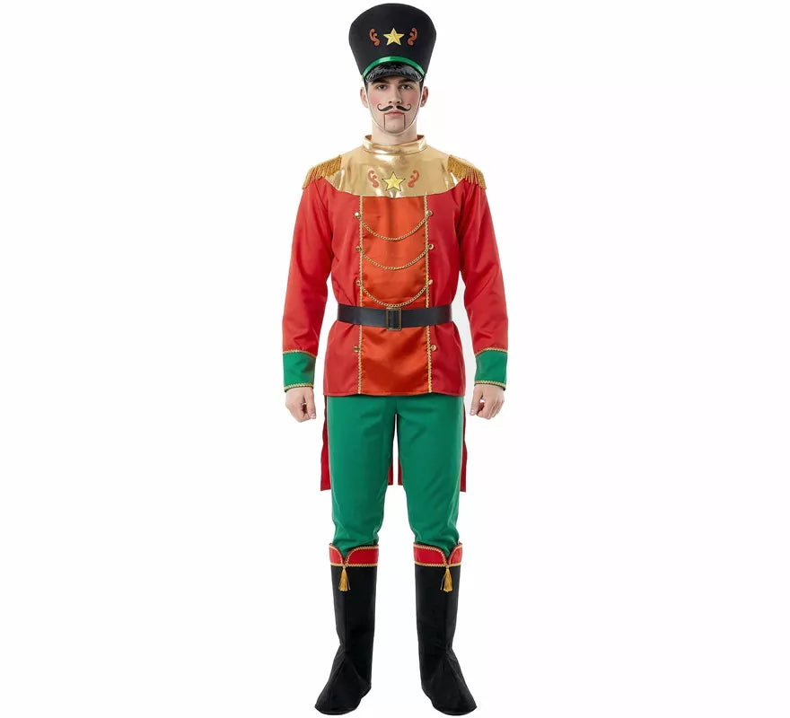 Disfraz de Soldadito de Plomo del Cascanueces para hombre
