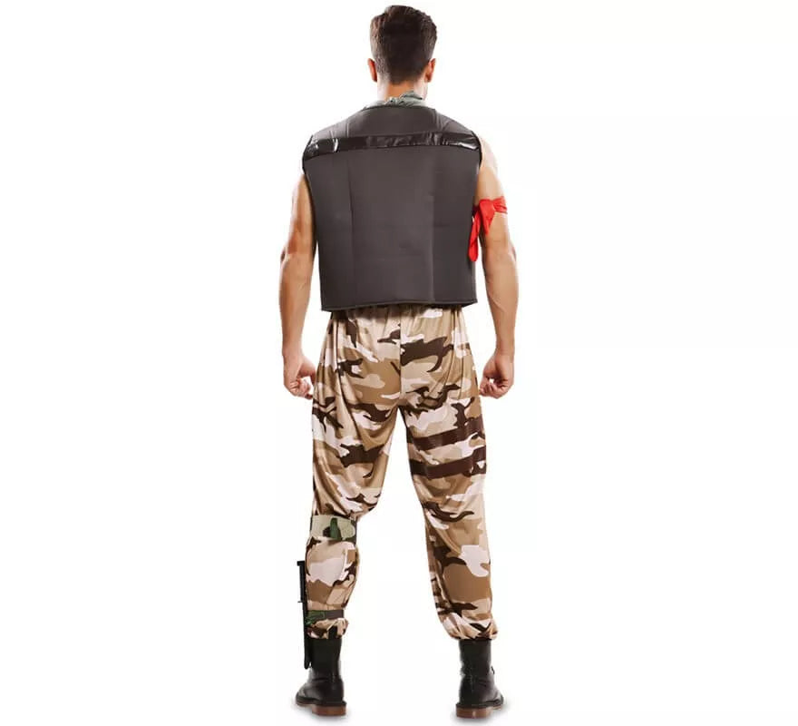 Translation missing: fr.Disfraz de Soldado de Combate para hombre
