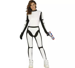 Déguisement soldat de l'espace femme