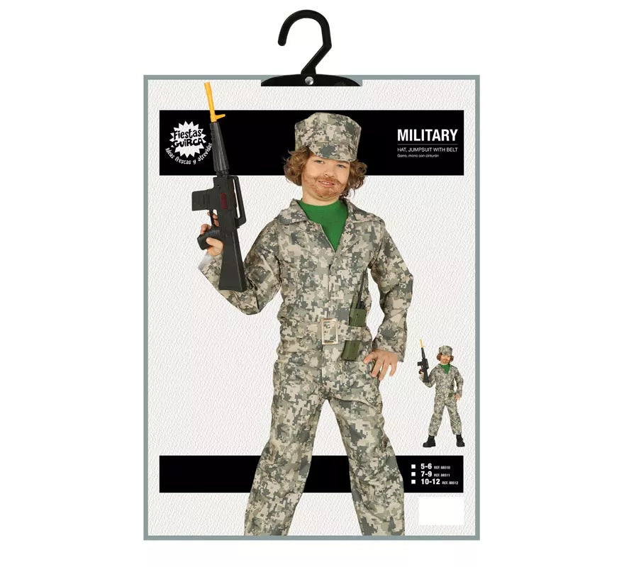 Disfraz de Soldado Militar para niño