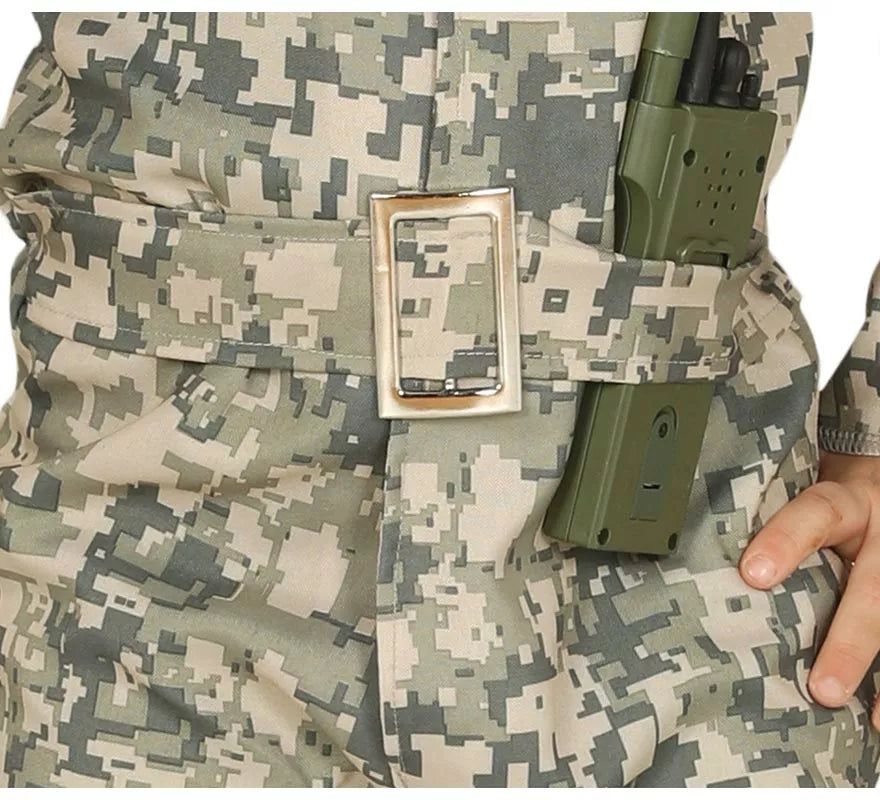 Translation missing: es.Disfraz de Soldado Militar para niño