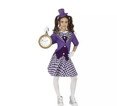 costume violet Sombrerera pour les filles