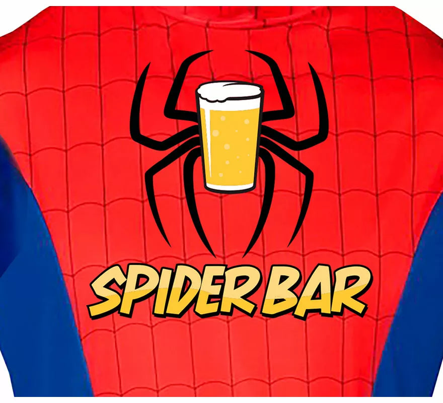 Translation missing: fr.Disfraz de SpiderBar con Lanzalíquido para hombre