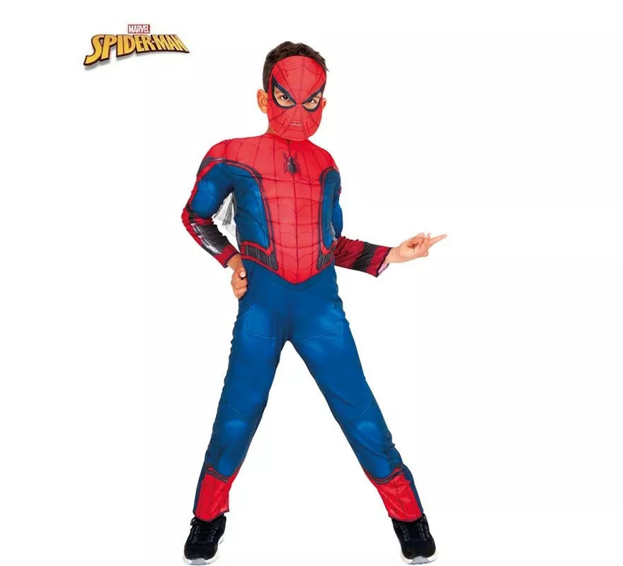 Translation missing: fr.Disfraz de Spiderman Musculoso deluxe para niño