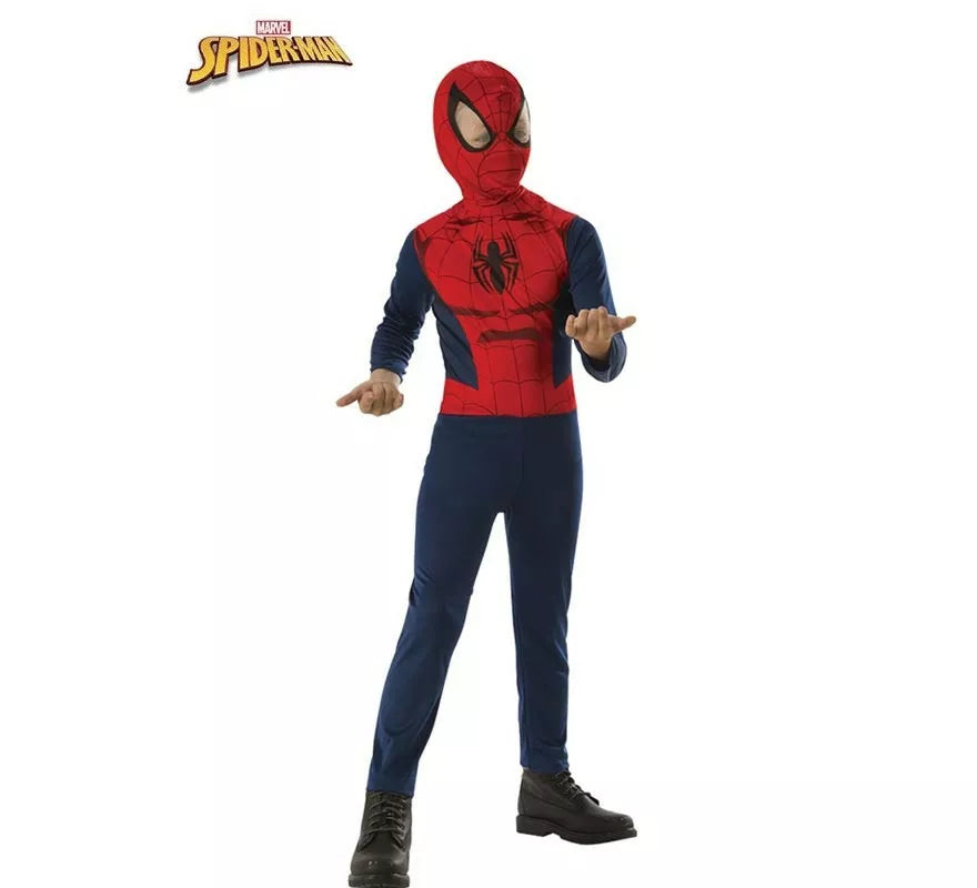 Translation missing: fr.Disfraz de Spiderman Opp con máscara para niño