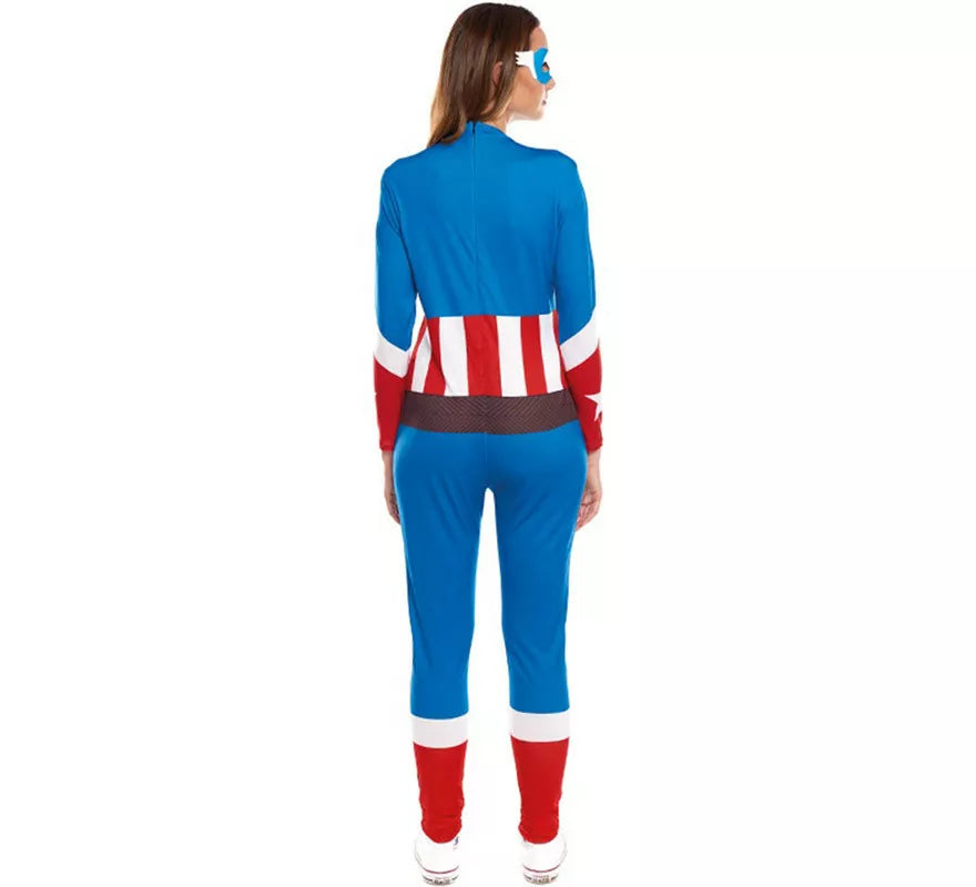 Translation missing: fr.Disfraz de Star Heroína Americana para mujer