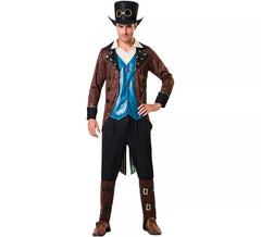 Déguisement de Stemapunk avec chapeau pour homme