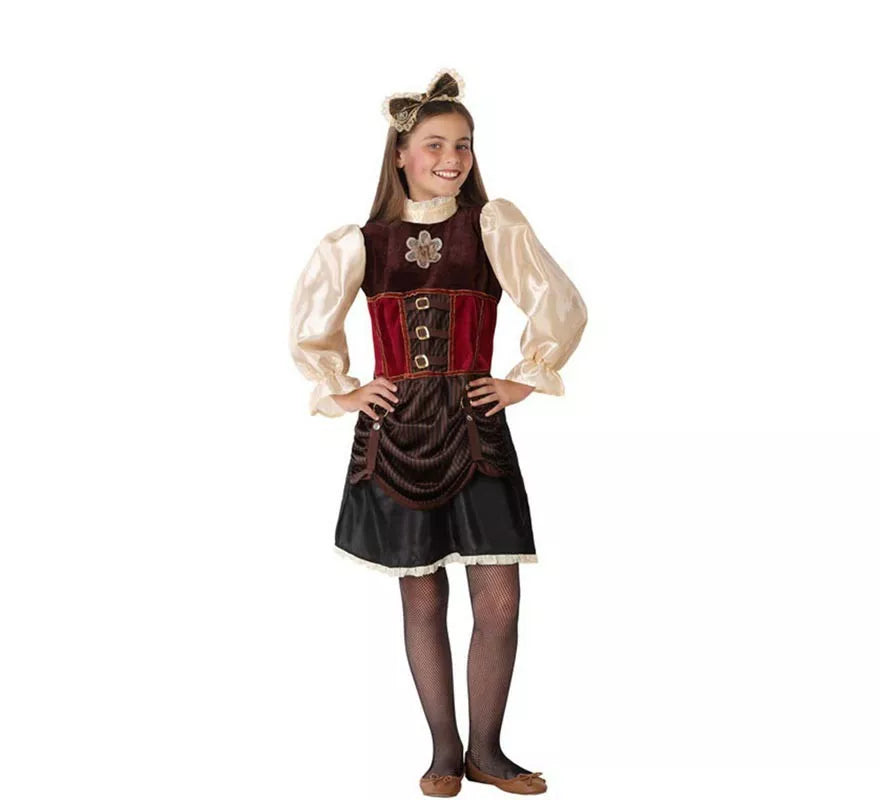 Translation missing: fr.Disfraz de Steampunk para niña