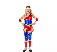 Déguisement de super guerrière amazonienne pour fille
