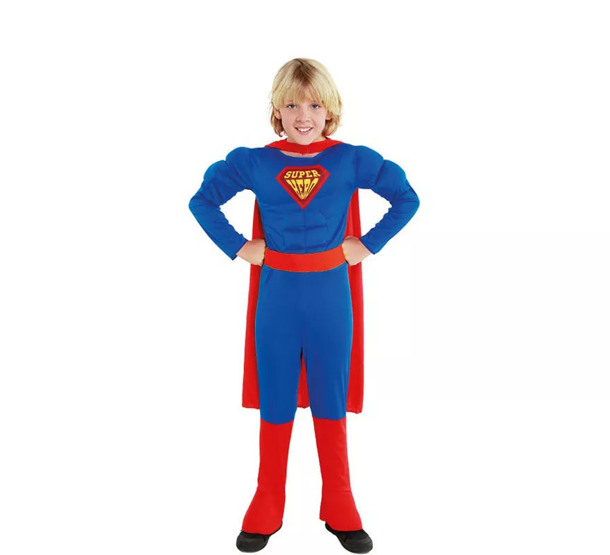 Translation missing: fr.Disfraz de Super Héroe Kriptoniano para niño