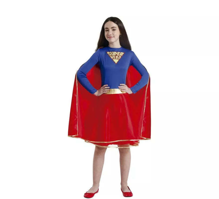 Translation missing: fr.Disfraz de Super Heroína Criptoniana para adolescente