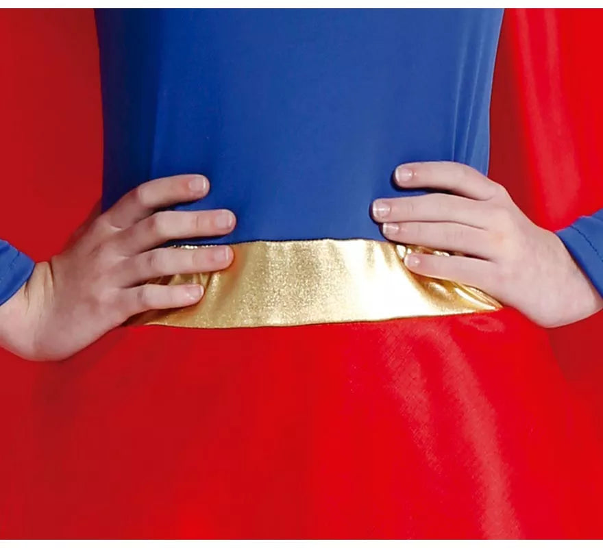 Translation missing: fr.Disfraz de Super Heroína Criptoniana para adolescente