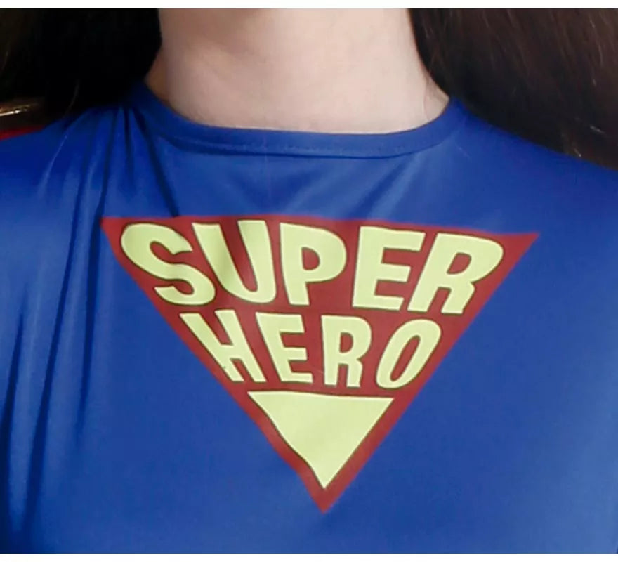 Translation missing: fr.Disfraz de Super Heroína Criptoniana para adolescente