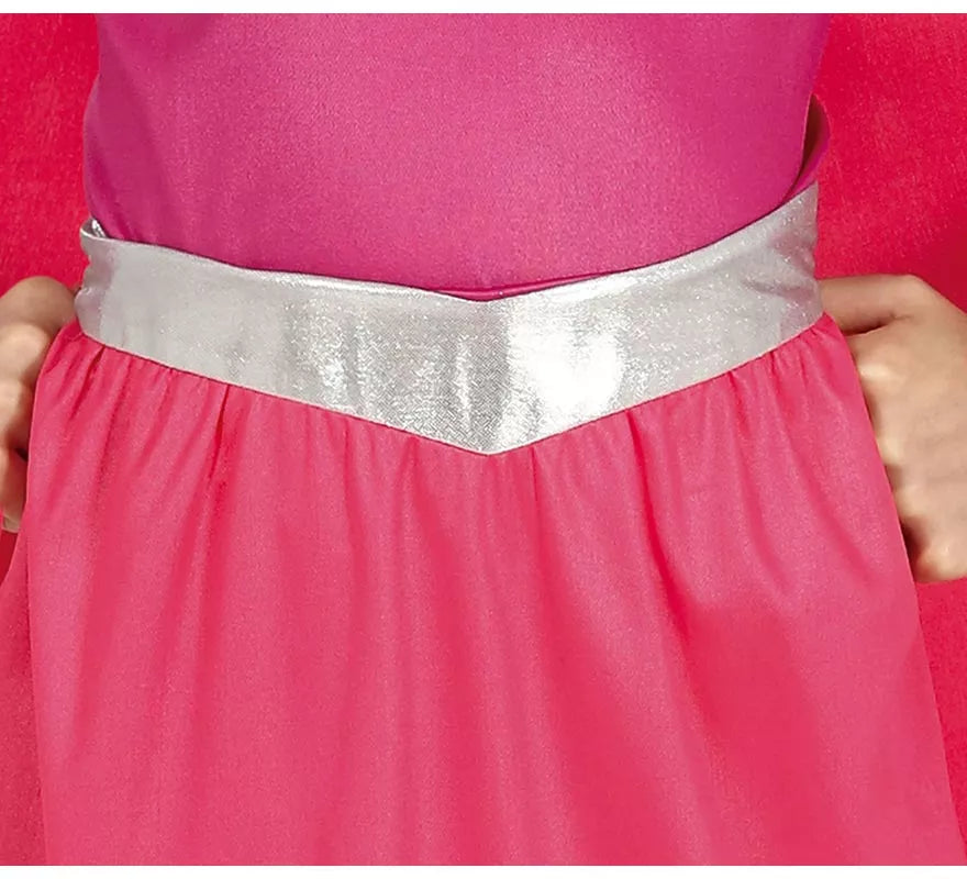 Translation missing: fr.Disfraz de Super Heroína Rosa para niña