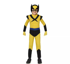 Costume de super loup jaune pour garçon