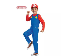 Déguisement Super Mario avec chapeau pour enfant