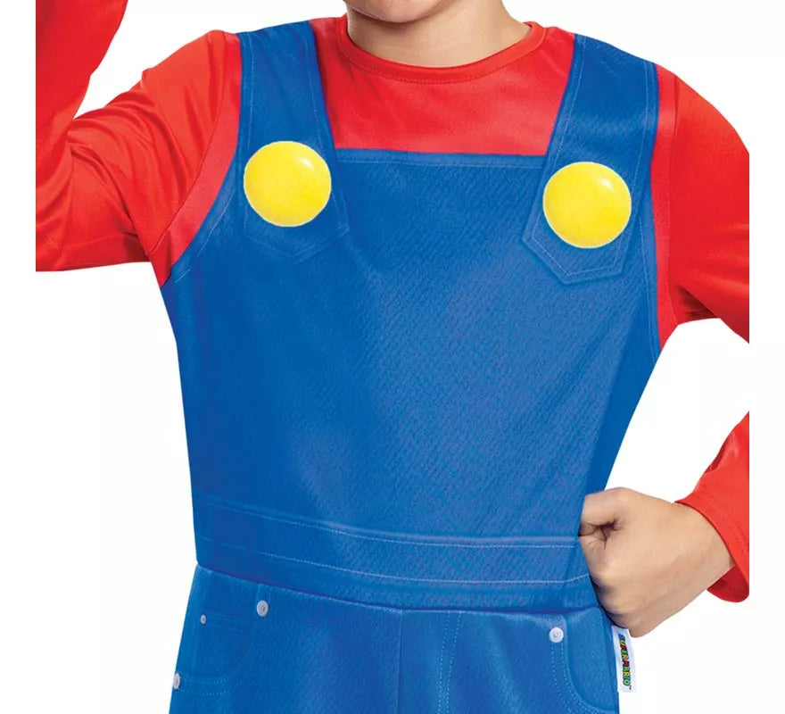 Translation missing: fr.Disfraz de Super Mario con gorro para niños
