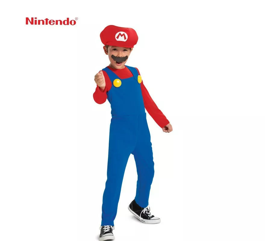 Translation missing: fr.Disfraz de Super Mario Nintendo de Lujo para niño