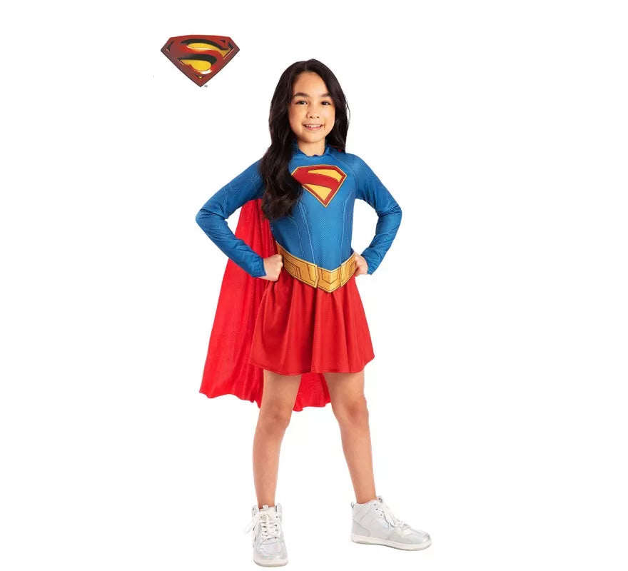 Translation missing: fr.Disfraz de Supergirl Clásico para niña