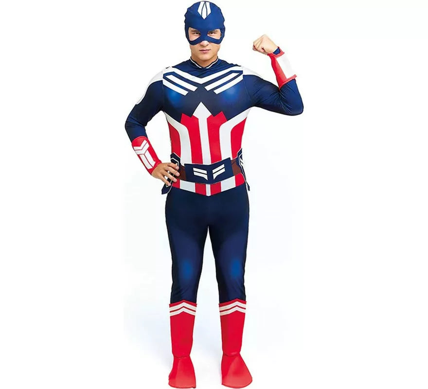 Translation missing: fr.Disfraz de Superhéroe americano para hombre