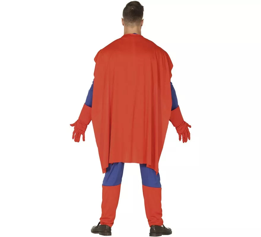 Translation missing: fr.Disfraz de Superhéroe Azul para hombre
