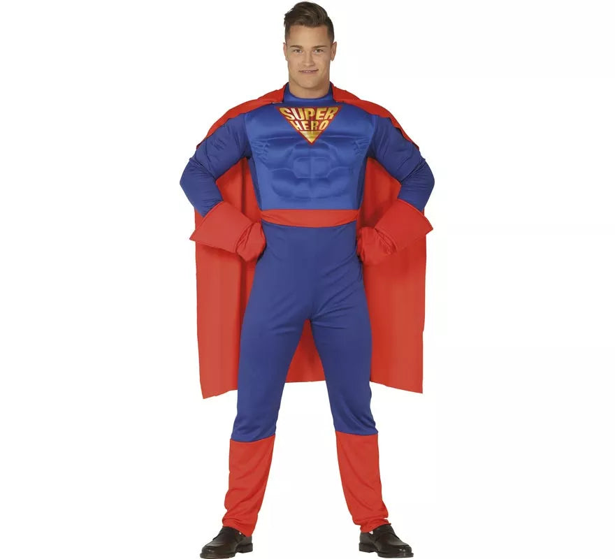 Translation missing: es.Disfraz de Superhéroe Azul para hombre