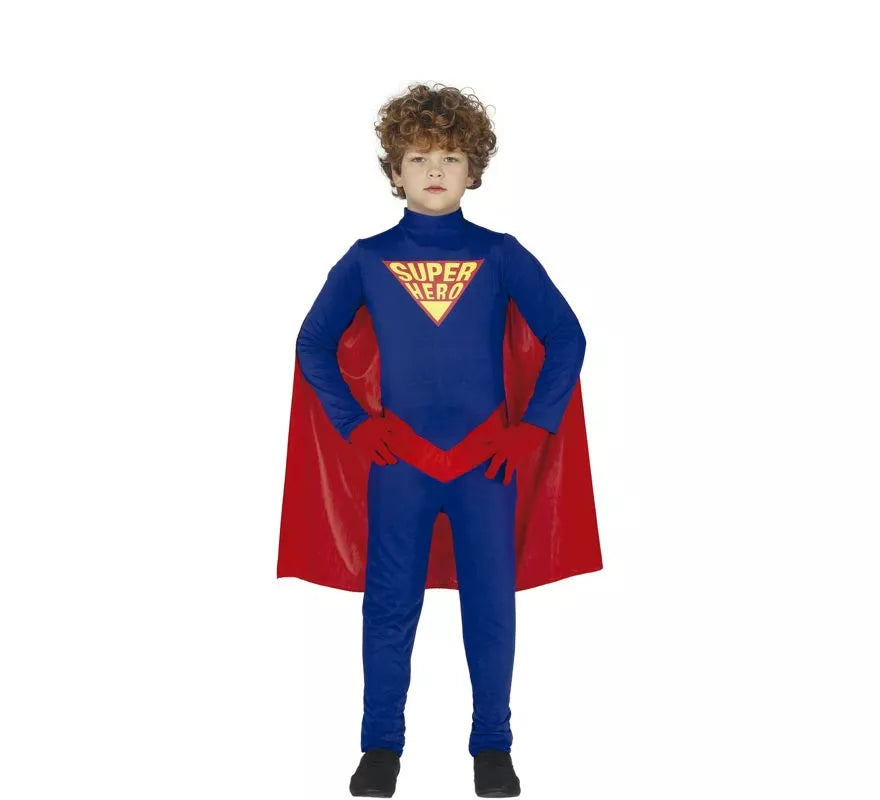 Translation missing: fr.Disfraz de Superhéroe Azul para niños