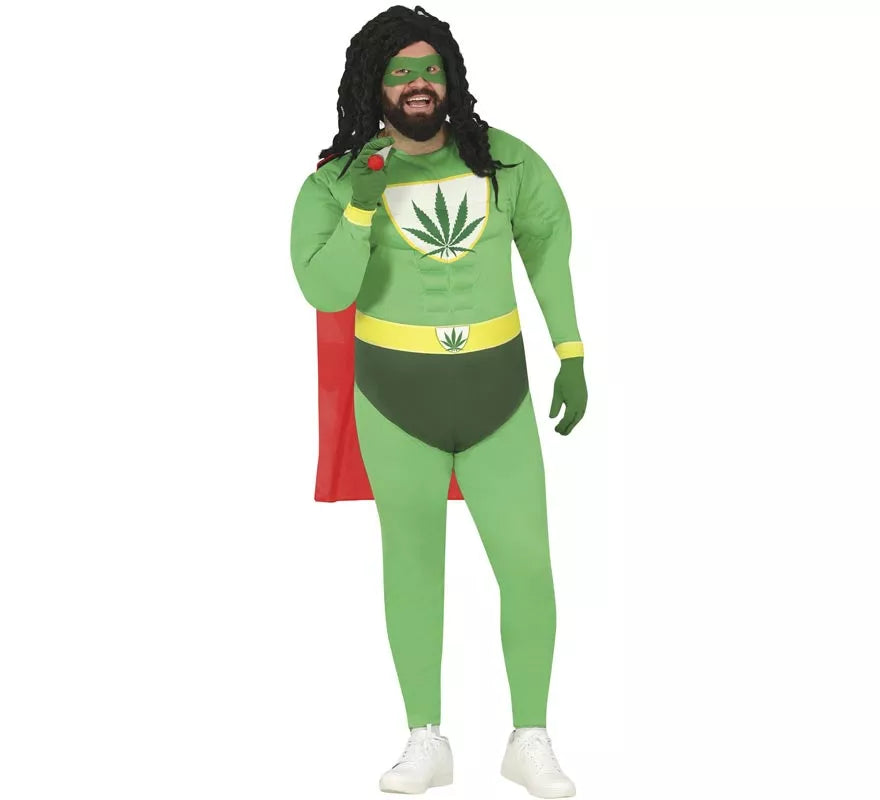 Translation missing: fr.Disfraz de Superhéroe Marihuana para hombre