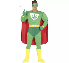 Déguisement de Super-héros cannabis pour homme