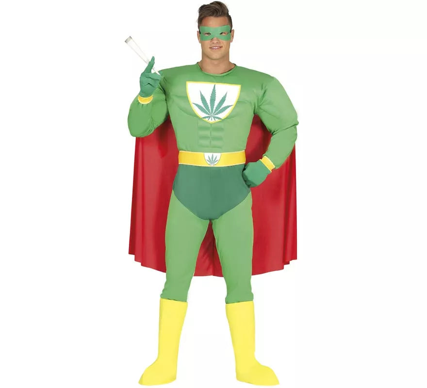 Translation missing: fr.Disfraz de Superhéroe Marihuana para hombre
