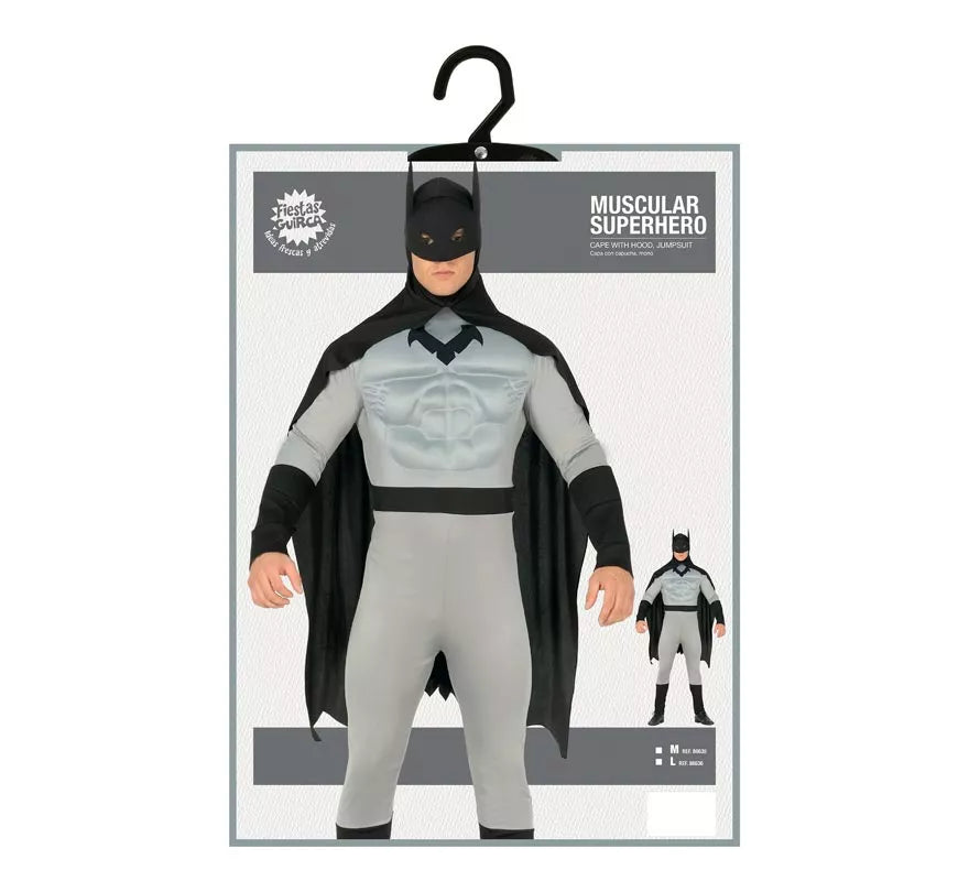 Translation missing: fr.Disfraz de Superhéroe Oscuro para hombre