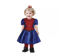 Déguisement de super-héroïne arachnide bébé
