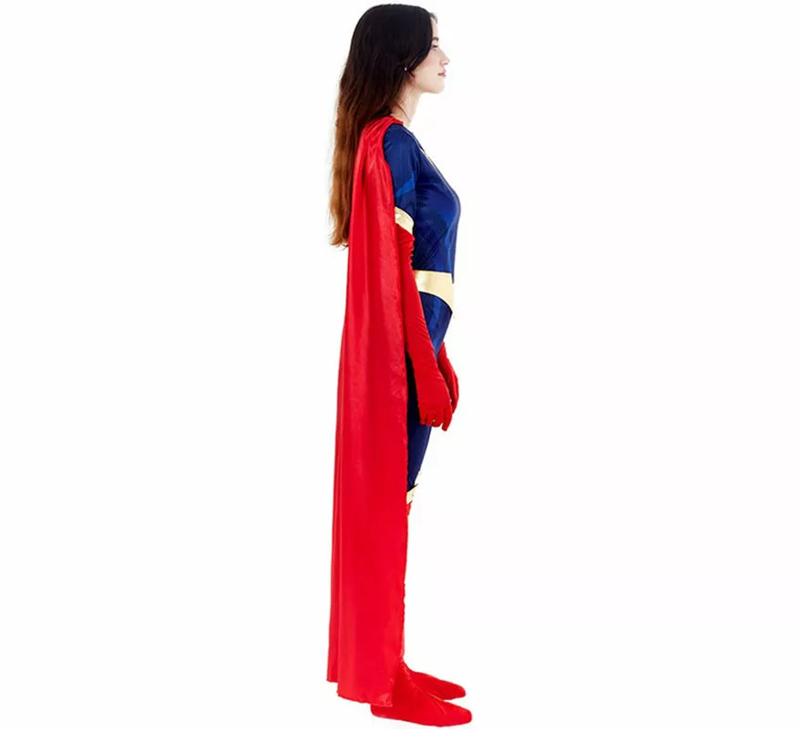 Translation missing: fr.Disfraz de Superheroína Premium para mujer